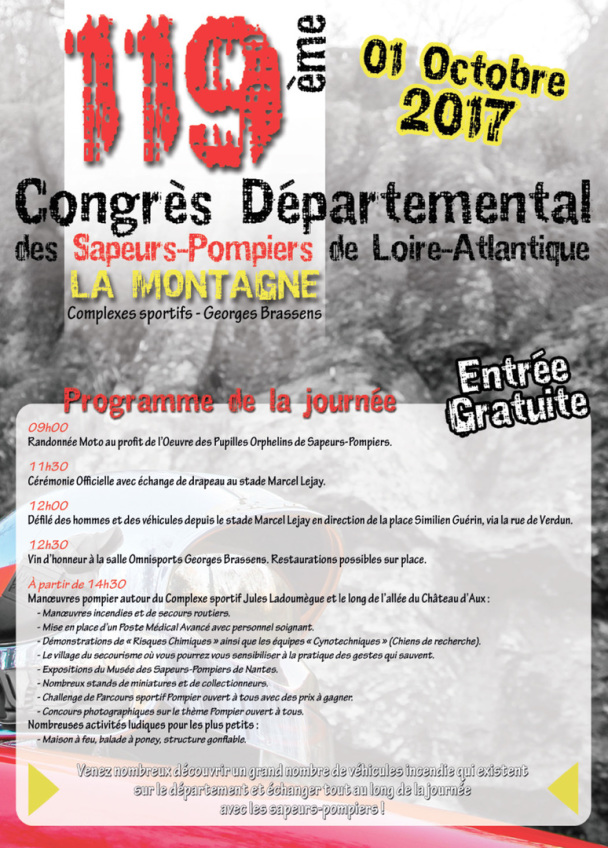 Congrès Départemental des Pompiers de La Montagne